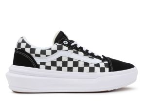 VANS UA OLD SKOOL OVERT CC CHECKERBOARD VN0A7Q5E95Y-95Y Μαύρο