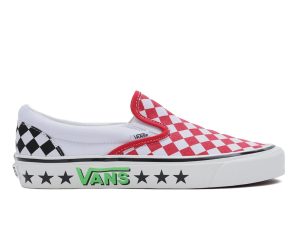 VANS UA CLASSIC SLIP-ON 98 DX DIAMOND CHECK VN0A7Q58Y52-Y52 Λευκό