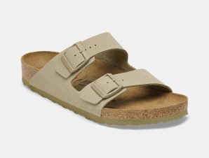 BIRKENSTOCK ARIZONA BIRKO-FLOR SANDALS – NARROW FIT ΧΑΚΙ