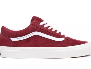 VANS UA OLD SKOOL 36 DX ANAHEIM FACTORY PIG SUEDE VN0A54F3TWP-TWP Μπορντό