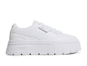 PUMA MAYZE STACK LTHR WNS 384412-01 Λευκό