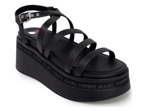 Σανδάλια Tommy Hilfiger STRAPPY WEDGE EN0EN02516