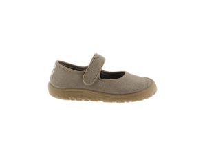 Derbies Victoria Barefoot Baby Shoes 370106 – Taupe