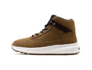 Μπότες Tommy Hilfiger LEATHER HYBRID MID BOOTS MEN