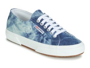 Xαμηλά Sneakers Superga 2750 TIE DYE DENIM Ύφασμα