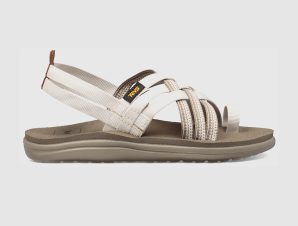 TEVA VOYA STRAPPY SANDALS ΑΣΠΡΟ