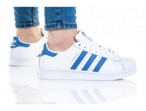 Adidas Superstar Unisex Sneakers Λευκά S75929