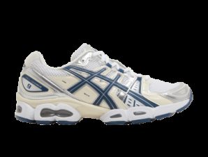 ASICS GelNimbus 9 White Light Indigo Women’s 1202A278108 MBS