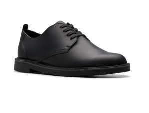 CLARKS SHEPTON LOW BLACK 26179410