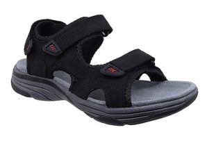 LUMBERJACK SMB5006-001 BOGART SANDAL BLACK