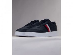 Tommy Hilfiger Supercup Leather Stripes M shoes FM0FM04824 DW5