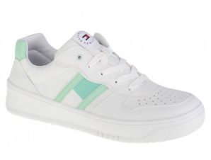 Tommy Hilfiger Παιδικά Sneakers για Κορίτσι Λευκά T3A4-32143-1351A166